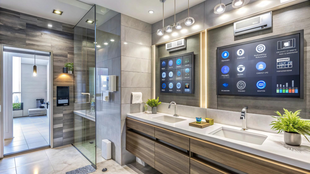 Commercial Philips Dynalite automation system with integrated lighting control