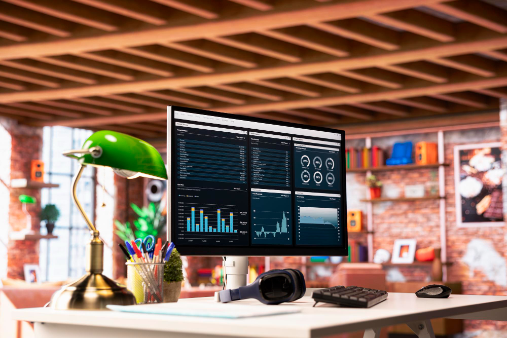 Advanced RAPIX programming interface showing daylight harvesting logic schedules for a smart building.